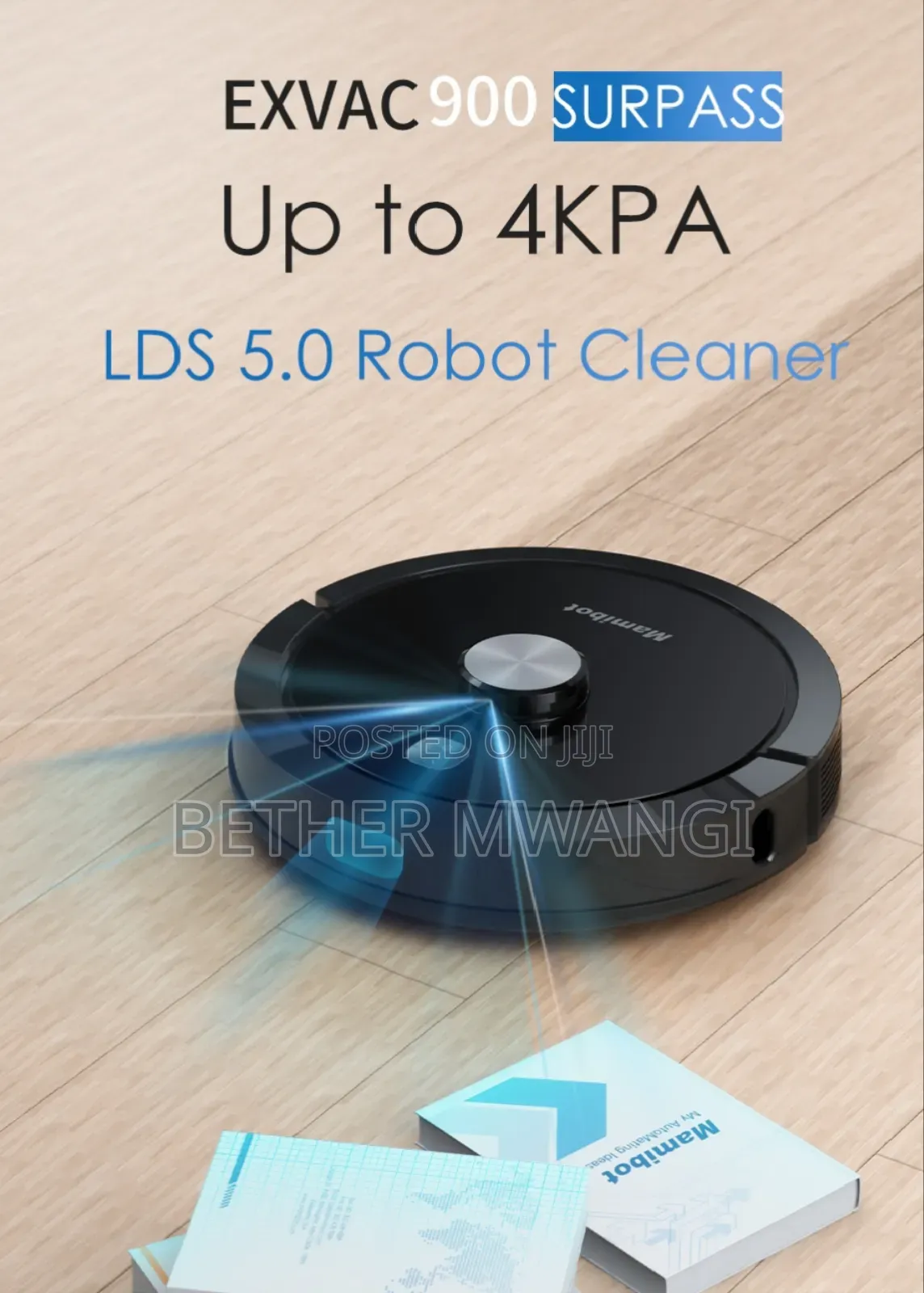 Mamibot Robotic Vacuum Cleaner in Kenya