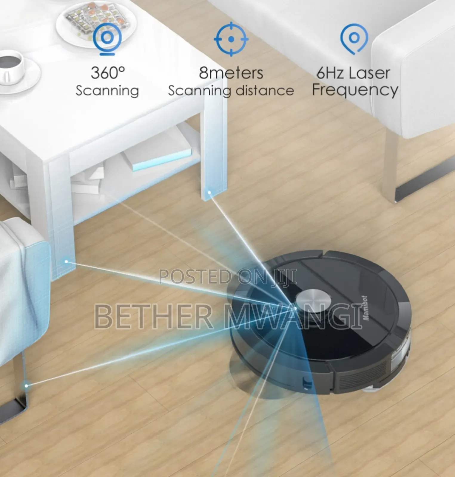 Mamibot Robotic Vacuum Cleaner in Kenya