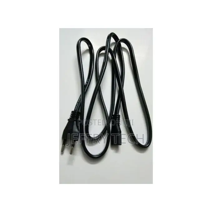 2 Pin Power Cable - Black