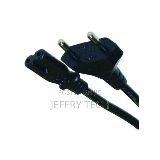 2 Pin Power Cable - Black