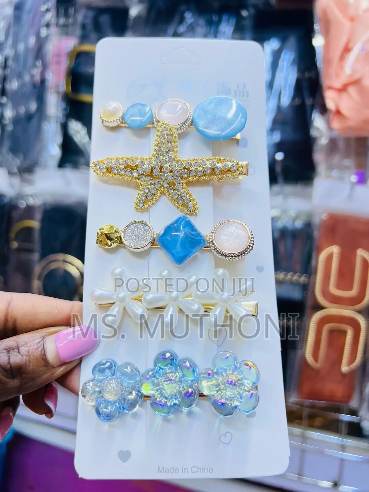 Beautiful Hair Clips Set