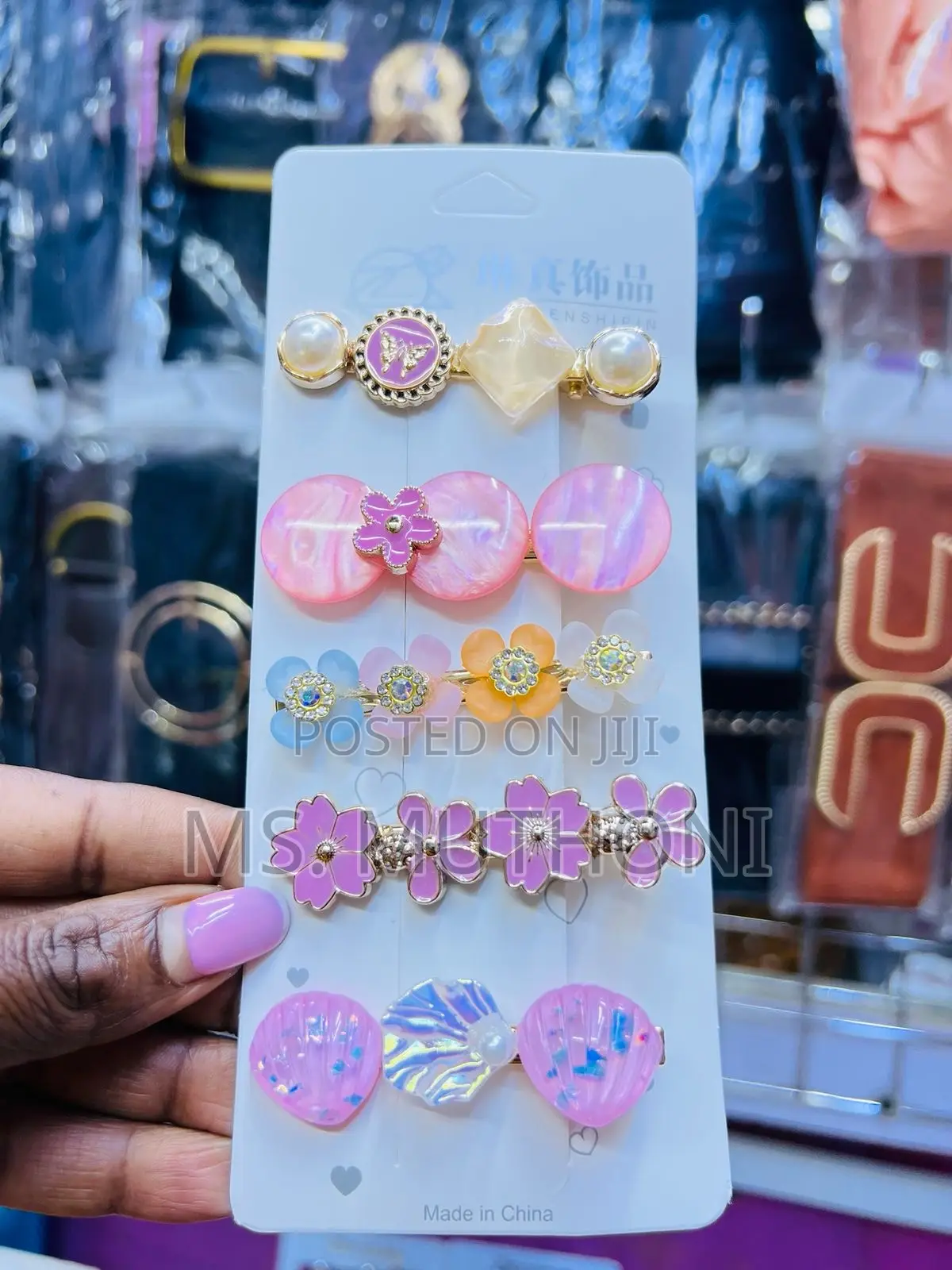 Beautiful Hair Clips Set