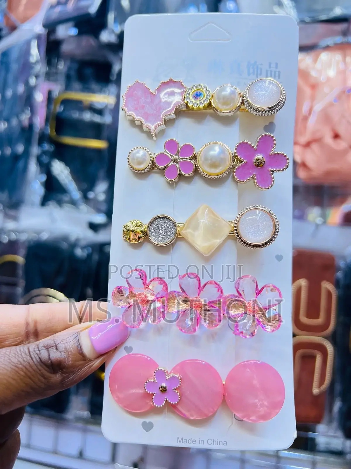 Beautiful Hair Clips Set