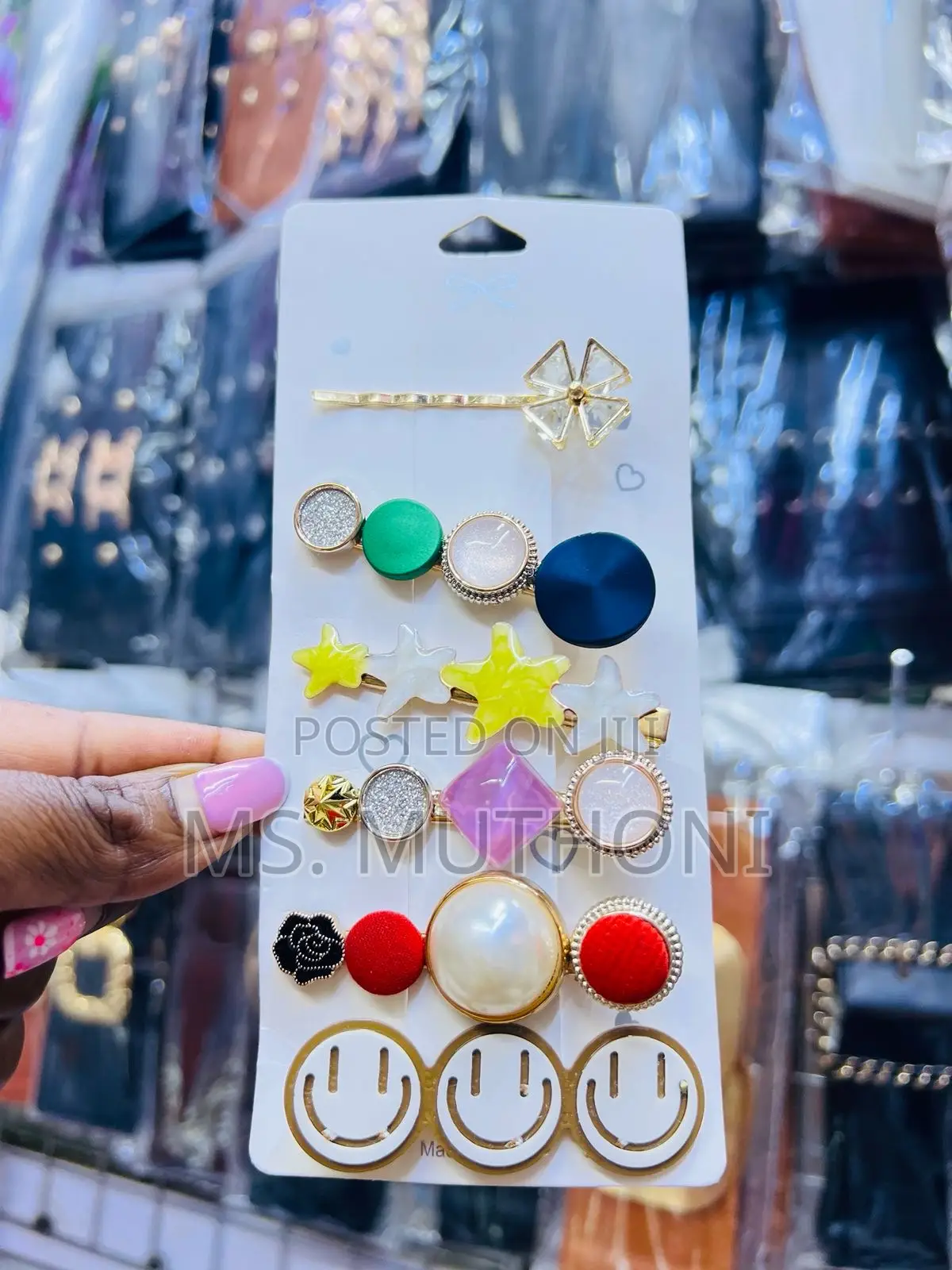 Beautiful Hair Clips Set