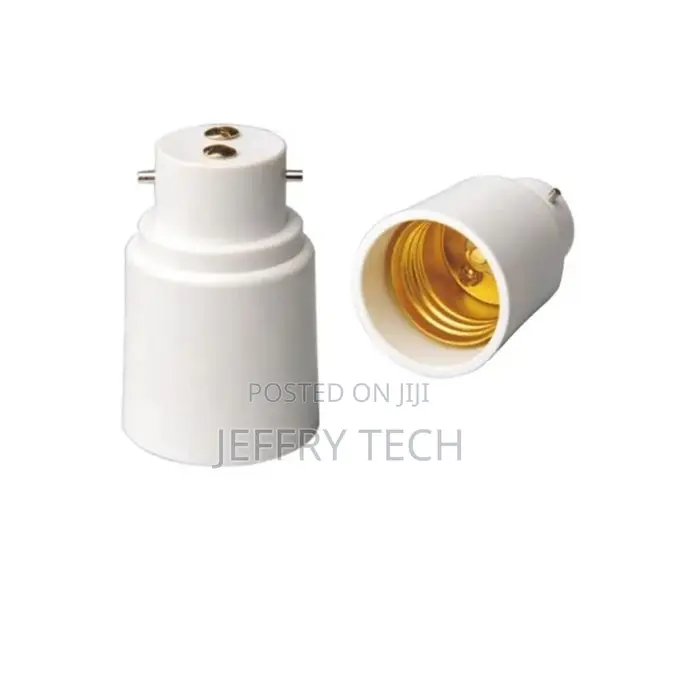B22 to E27 Converter or Pin to Screw Bulb Holder