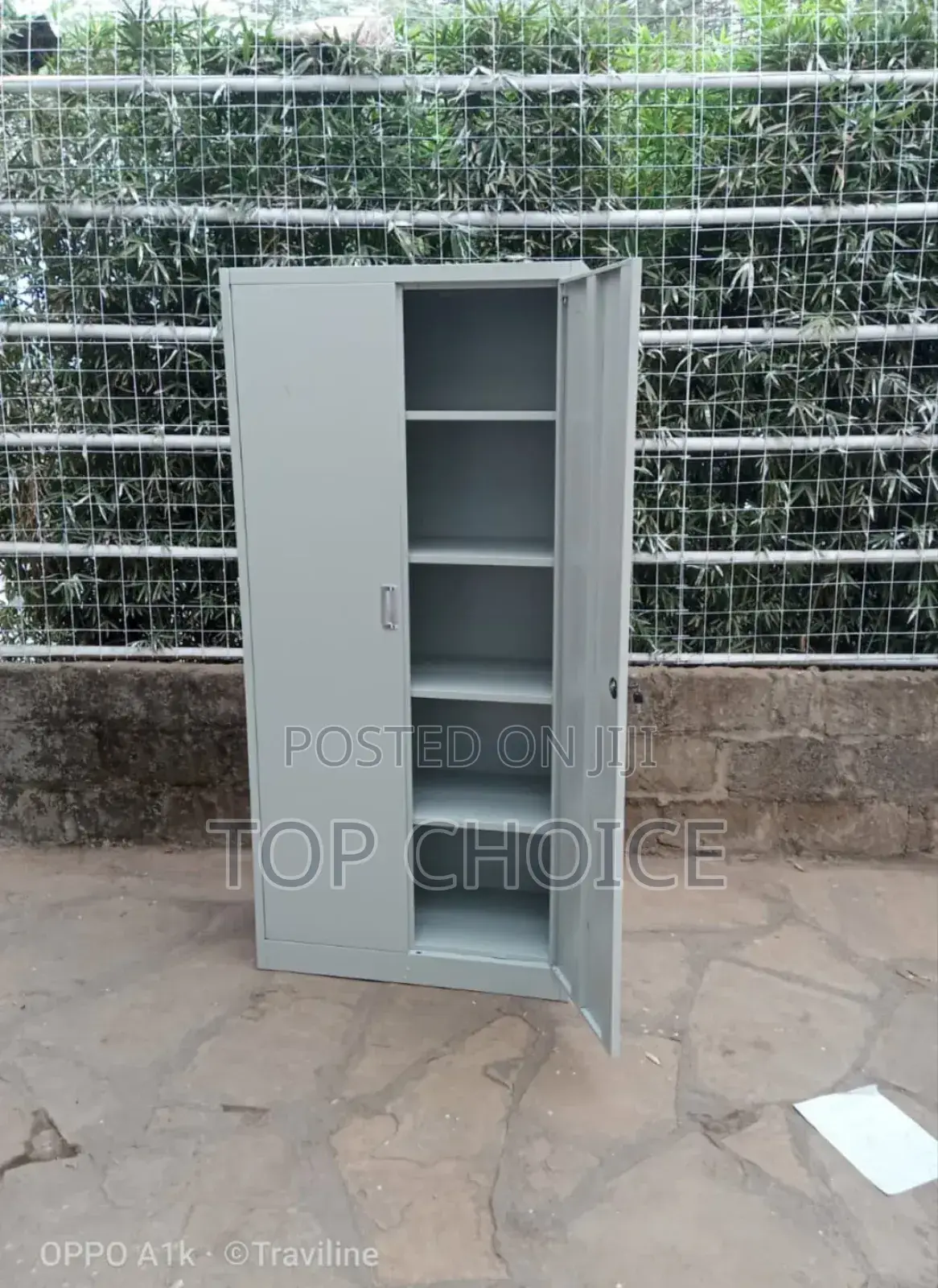 Two Door Metallic Cabinets