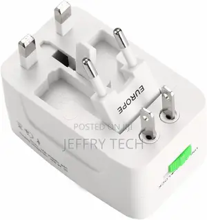 Travel Adapter, Universal Power Plug, Worldwide All in One A
