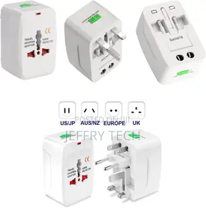 Travel Adapter, Universal Power Plug, Worldwide All in One A