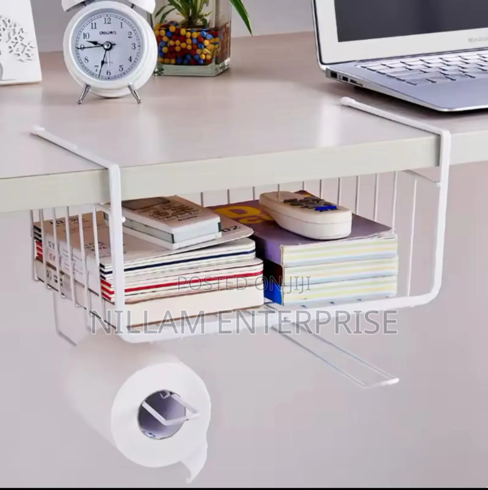 3 in 1 Under Cabinet Closet Kitchen Cupboard Basket Rack