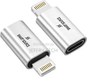 Usb C Female to Lightning Male Adapter, Support Charging, A