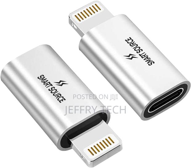 Usb C Female to Lightning Male Adapter, Support Charging, A