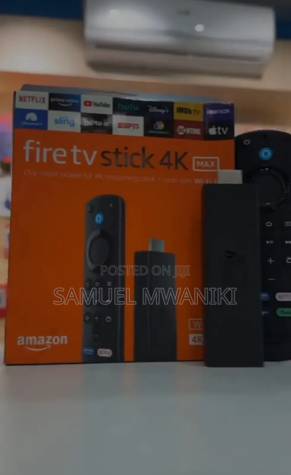 Amazon Fire Tv Stick Max Wi-Fi 6 Alexa Voice Remote