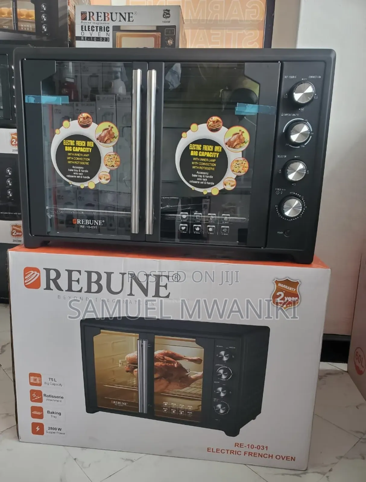 Rebune French Oven 75l