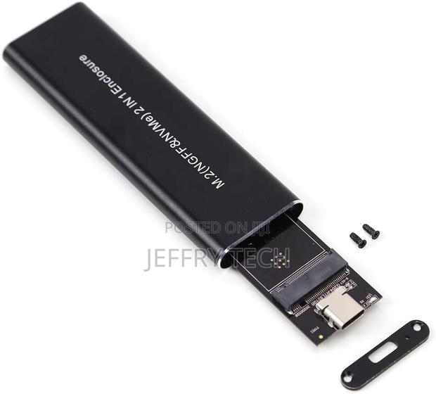 Generic M2 Nvme to Usb3.1 Type-C Gen2 10gbps Enclosure M2 Pc - thumbnail 2