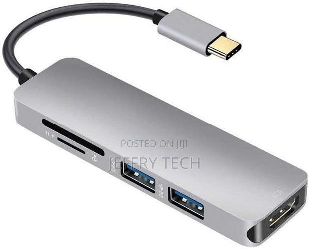 Type C Usb C to Hdmi With Usb 3.0 Ports Sd Tf Card Reade