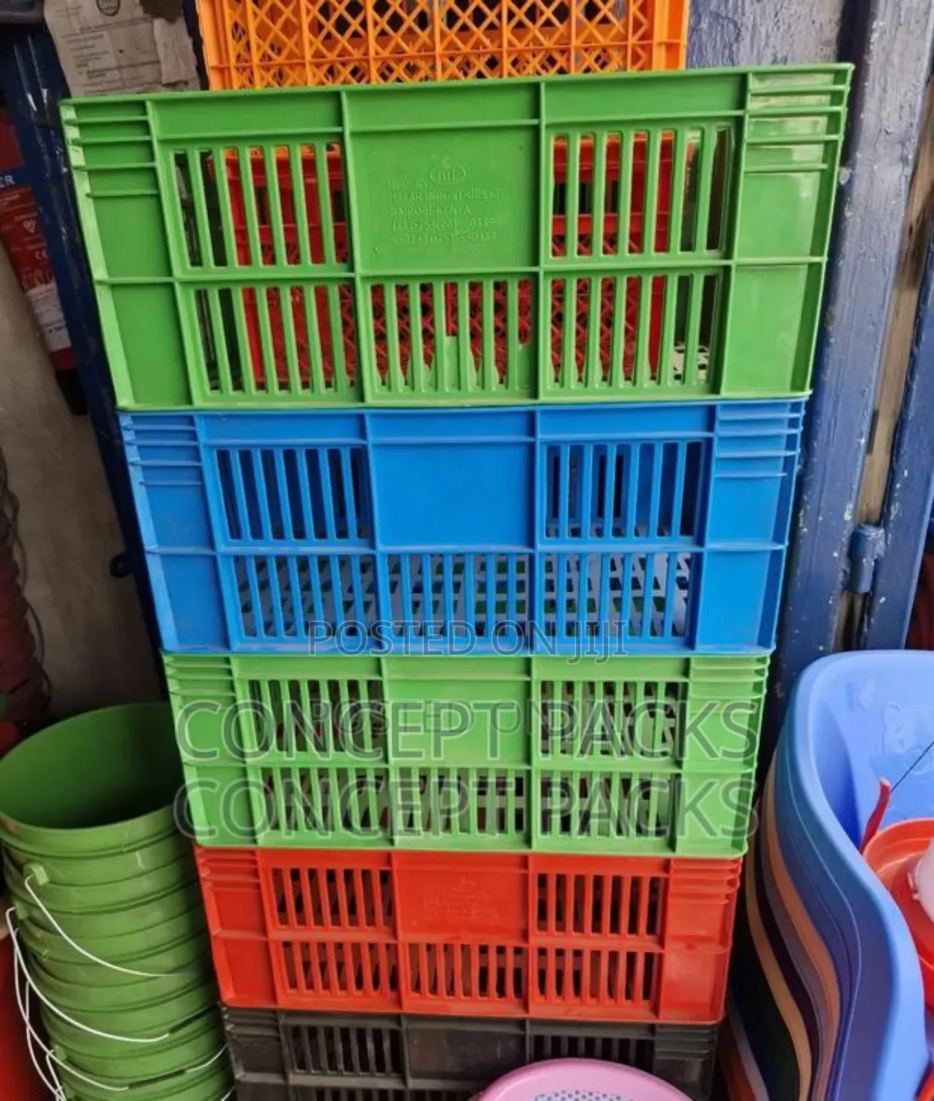 New 400grams Halar Coloured Crates.
