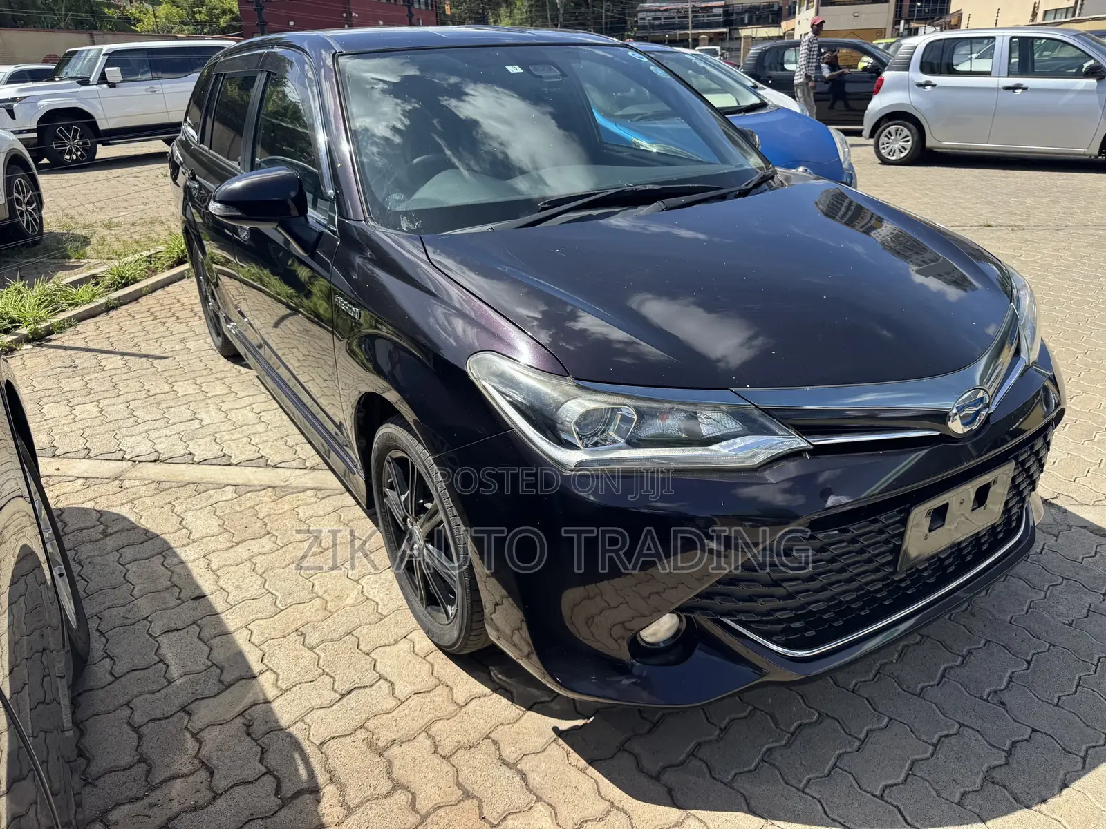 Toyota Corolla Fielder 2017 Purple