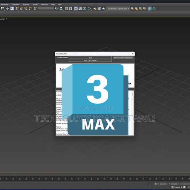 Autodesk 3ds Max 2026 3d Design - main view