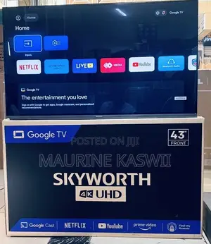 Skyworth 43 “ Uhd Google (2025)Frameless