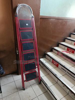 6 Step Ladder Red - thumbnail 2