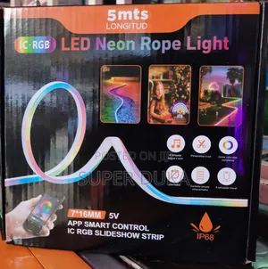 Led App Control Neon Rope Light.Smart 5m Snake Light