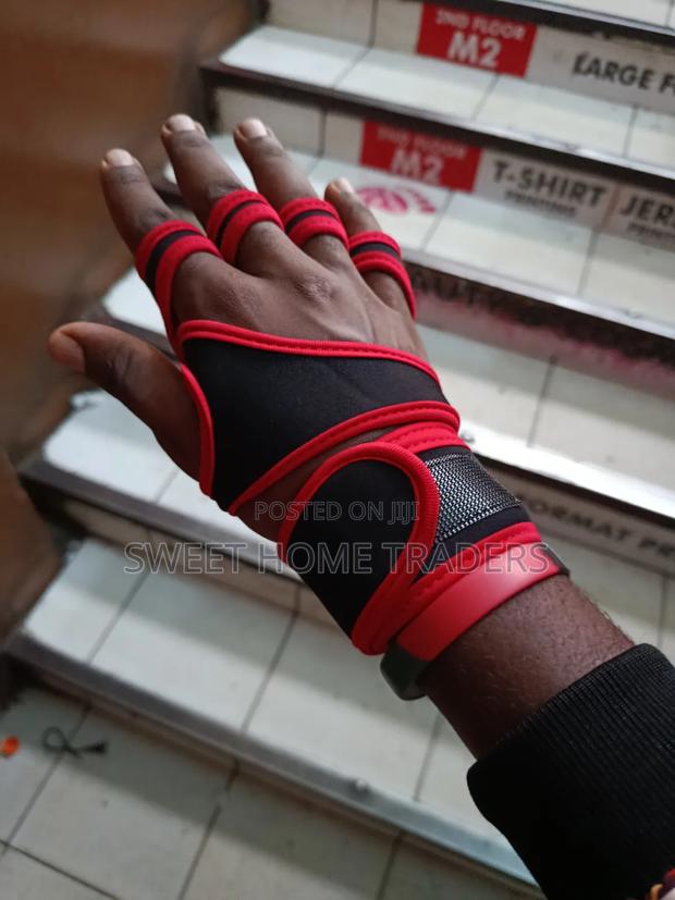 Open Half Gym Gloves * Large - main view