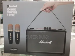 Mushell Ma-535p Karaoke Speaker.2 Micriphone/Person Singing.