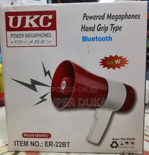 Megaphone.Rechargeable Hand Grip Bluetooth Ukc Speaker