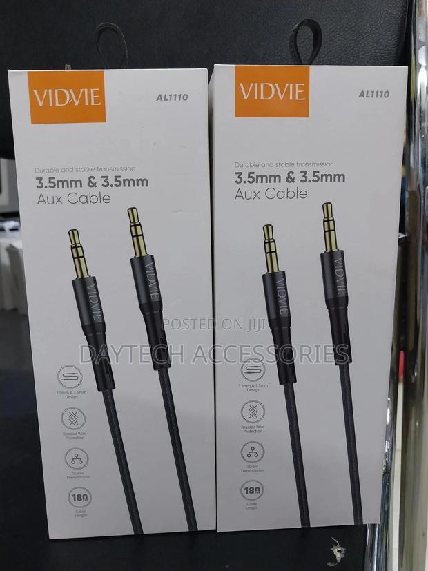 Vidvie 3.5mm Audio Aux Cable 1.5m