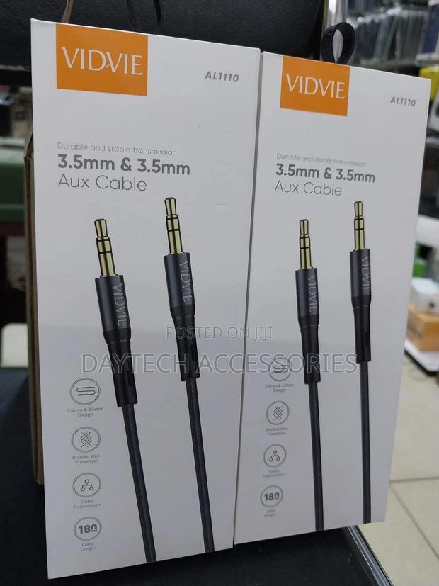 Vidvie 3.5mm Male to 3.5mm Male Aux Audio Cable