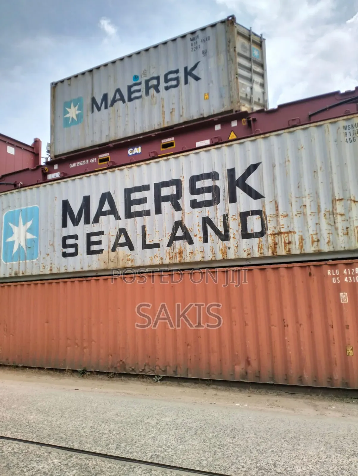 Hard! 40ft Dry Shipping Containers Available