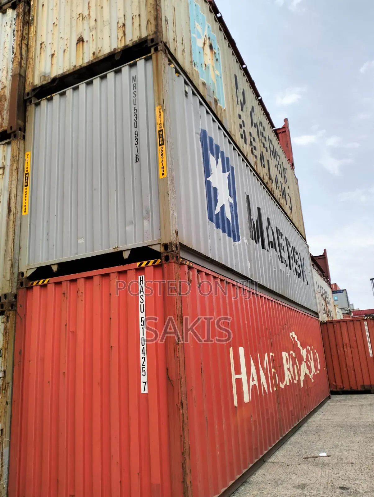 Steadfast! 40 Feet Empty Shipping Containers On Offer