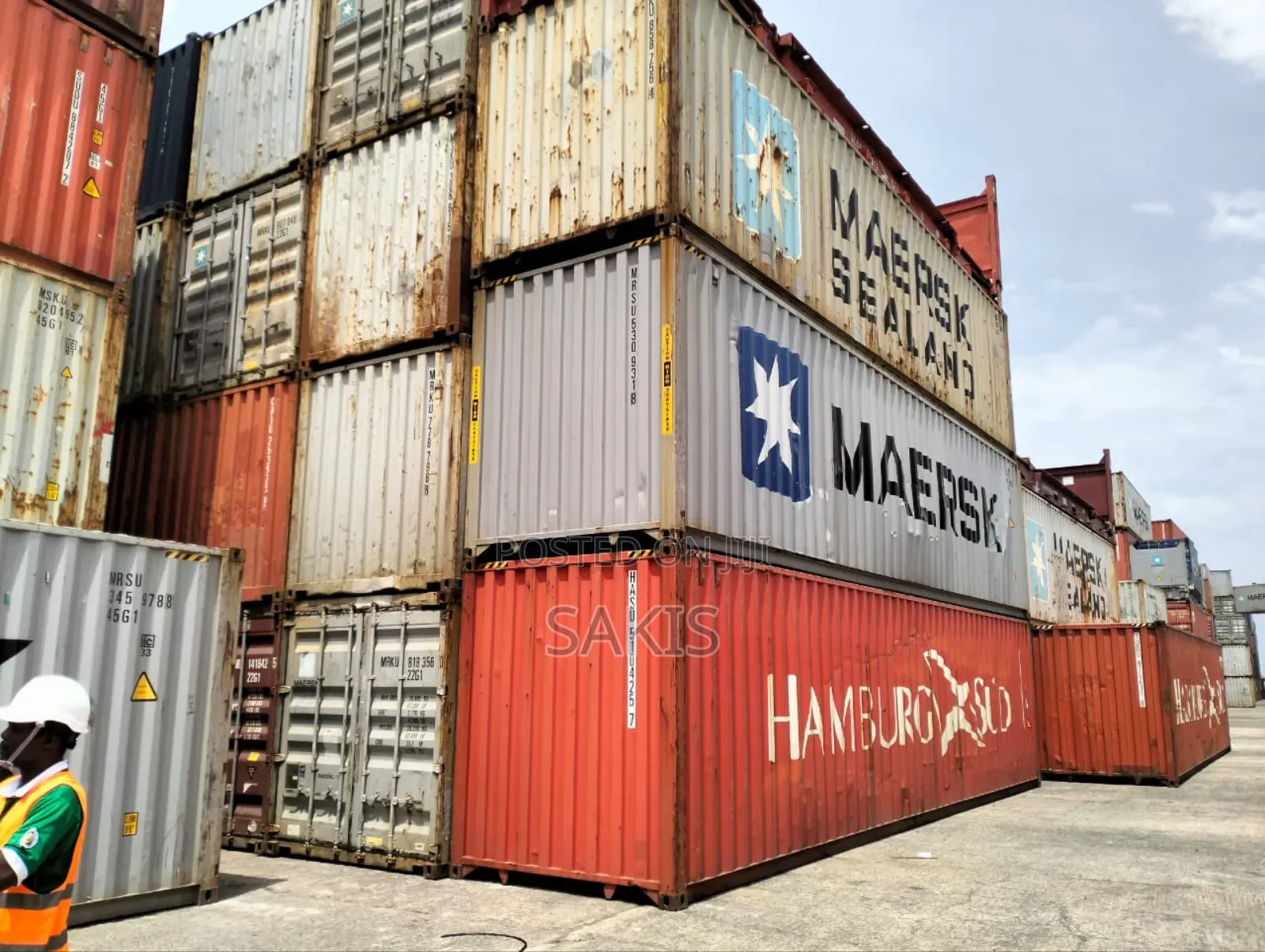 Containers Size 40 Feet On Offer!