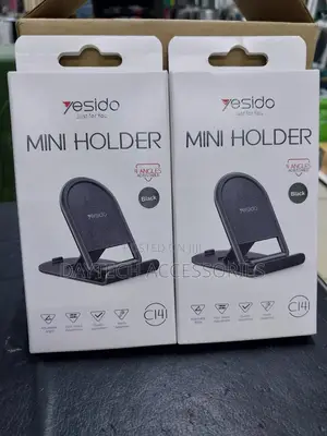 Yesido Small and Practical Desk Phone Stand - Black C141