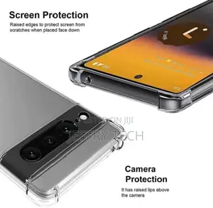Casetocase Back Cover for Google Pixel 7 Pro (Transparent, F