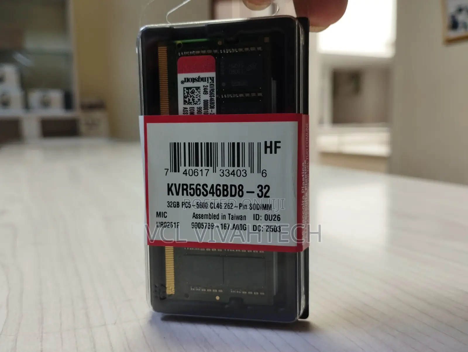 Kingston Laptop Ram Ddr5 32gb 5600