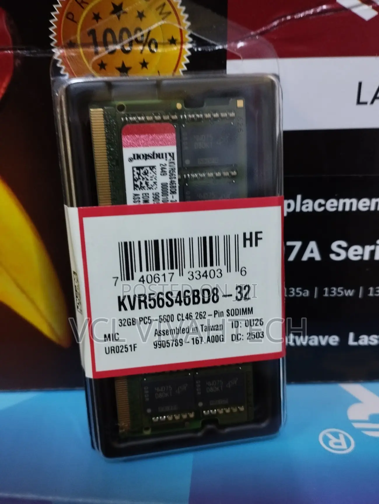 Kingston Valueram 32gb Ddr5-5600 Original