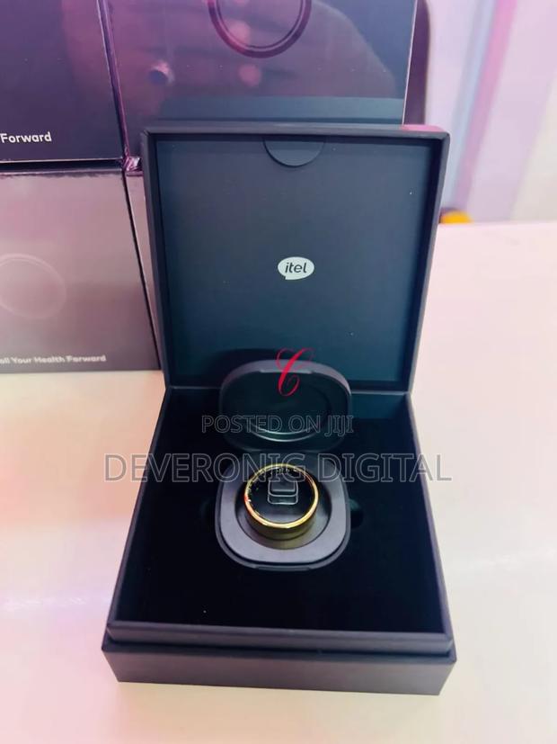 Itel Isw-Ring Stainless Steel 10atm Waterproof Smart Ring