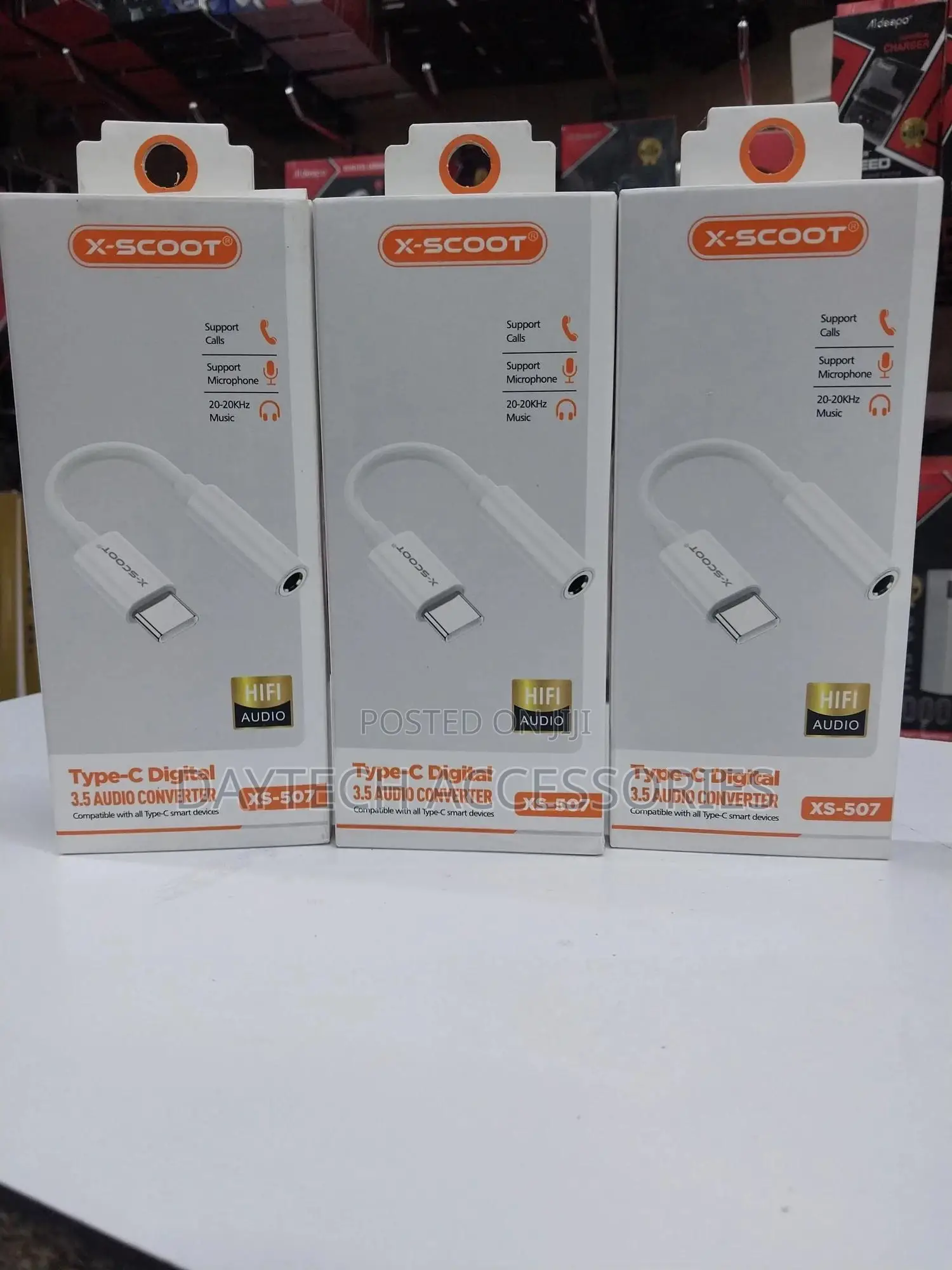 X-Scoot Xs-507 Type-C Digital to 3.5mm Female Audio Cable