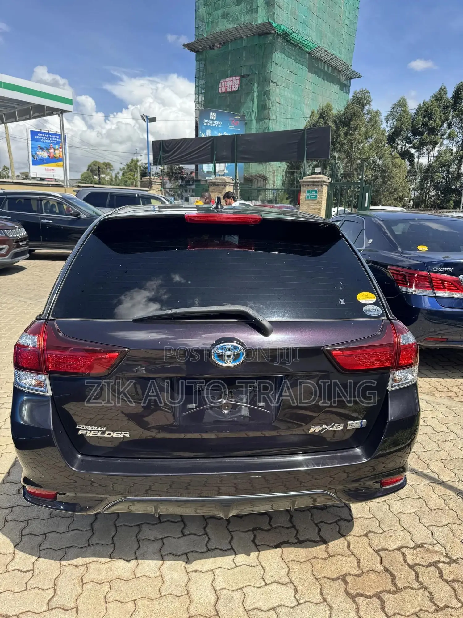 Toyota Corolla Fielder 2017 Purple