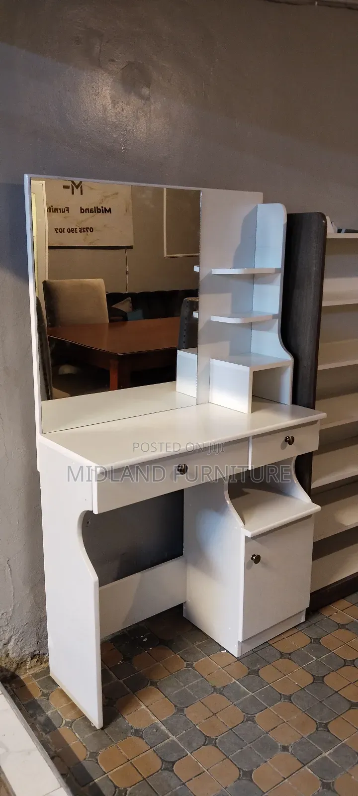 Zuo Modern Dressing Table With Shelves