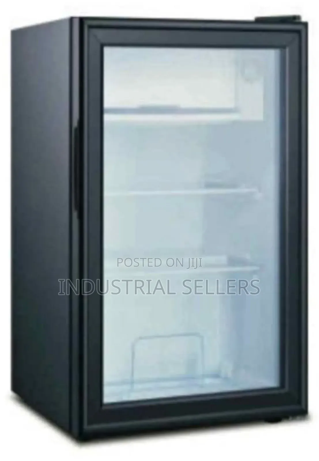 Heavy Duty Glass Door Refrigerator Capacity of 85l