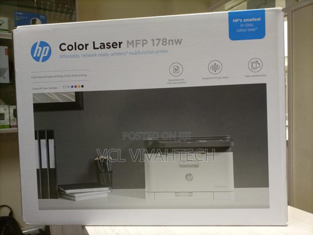 Hp Color Laser MFP 178nw All-in-One Wireless Printer - main view
