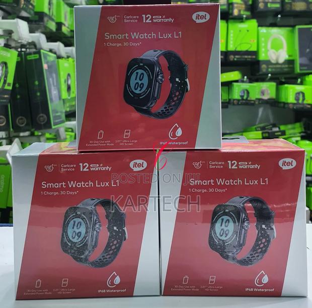 Itel Smart Watch Lux L1 Isw-L1 2.01" Hd Smart Watch