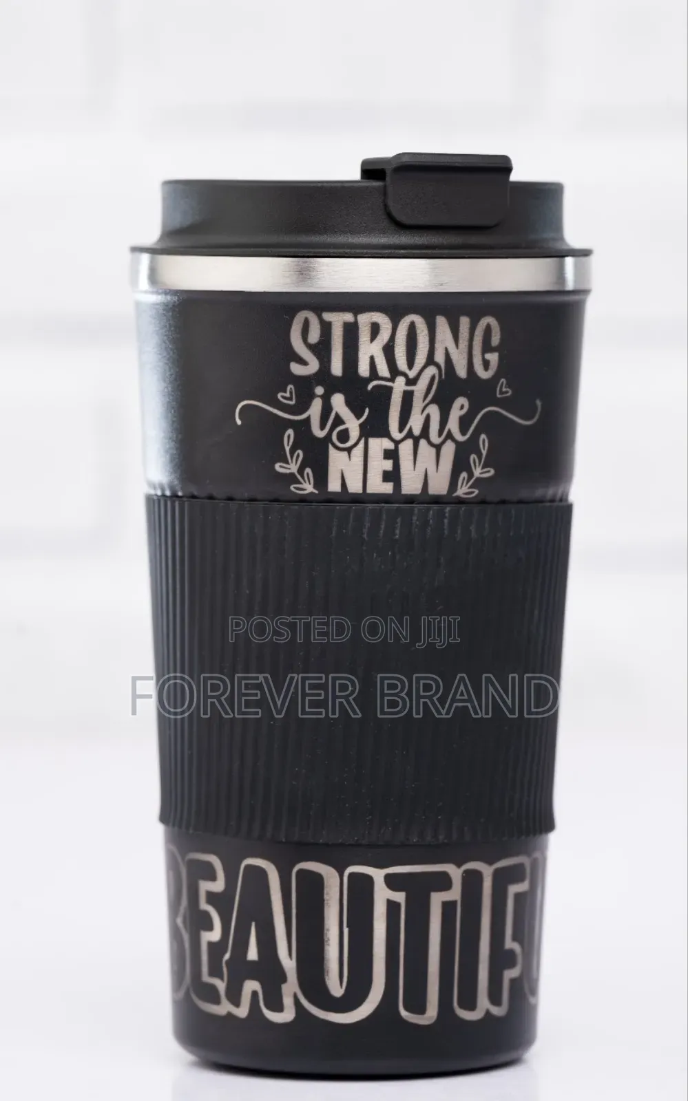 Rubber Hundel Thermol Flask