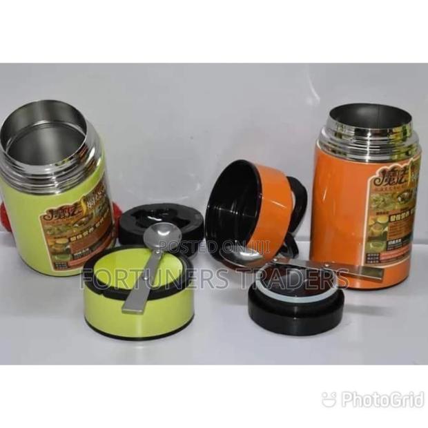 Food Flask With Spoon - main view