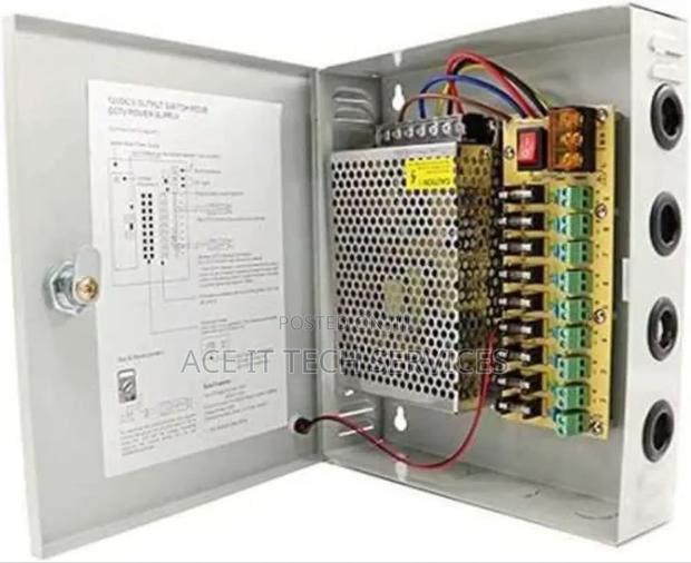 CCTV Closed Power Supply 12v 5amps - main view