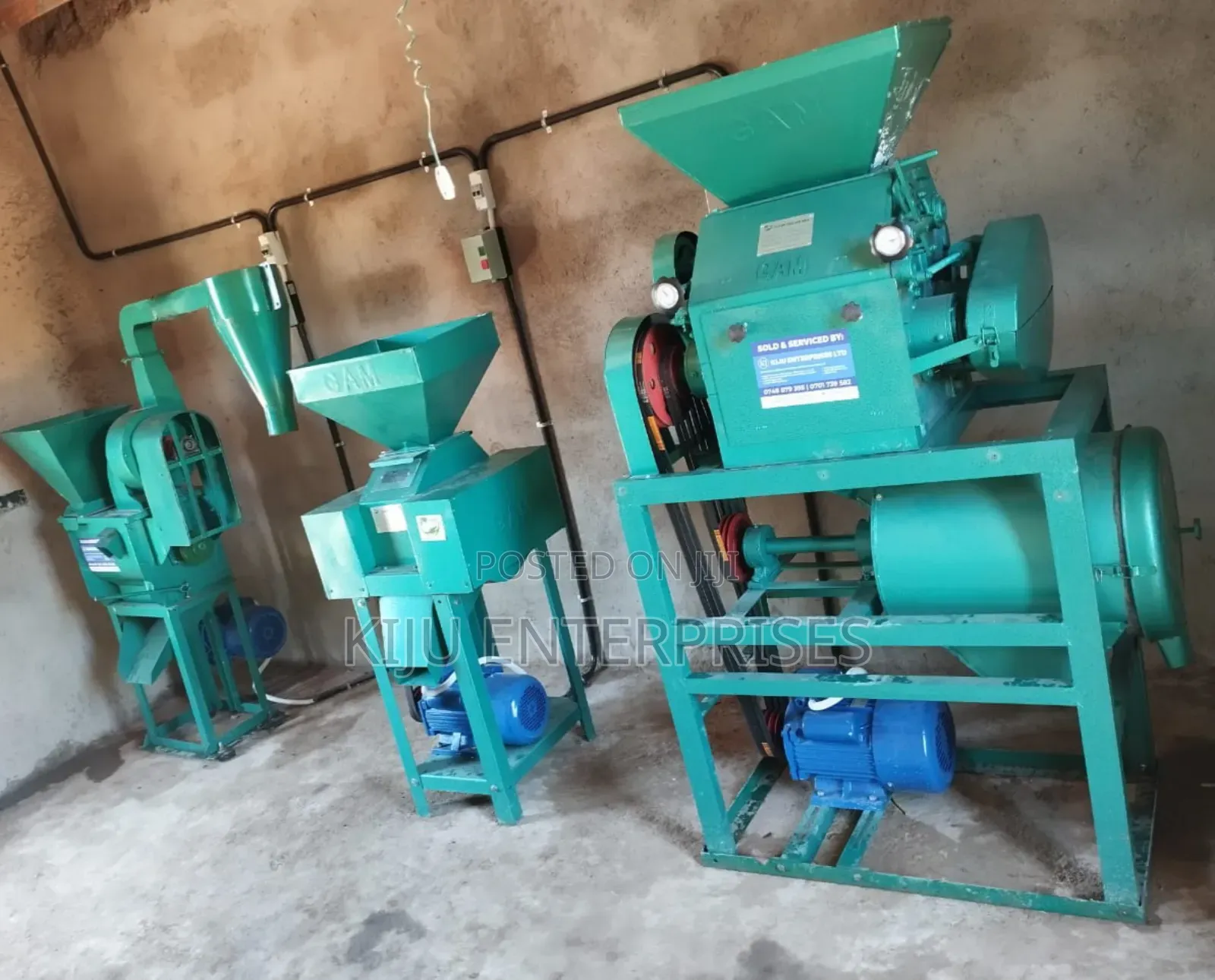 Asset of Roller Mill, Crusher and Huller Available