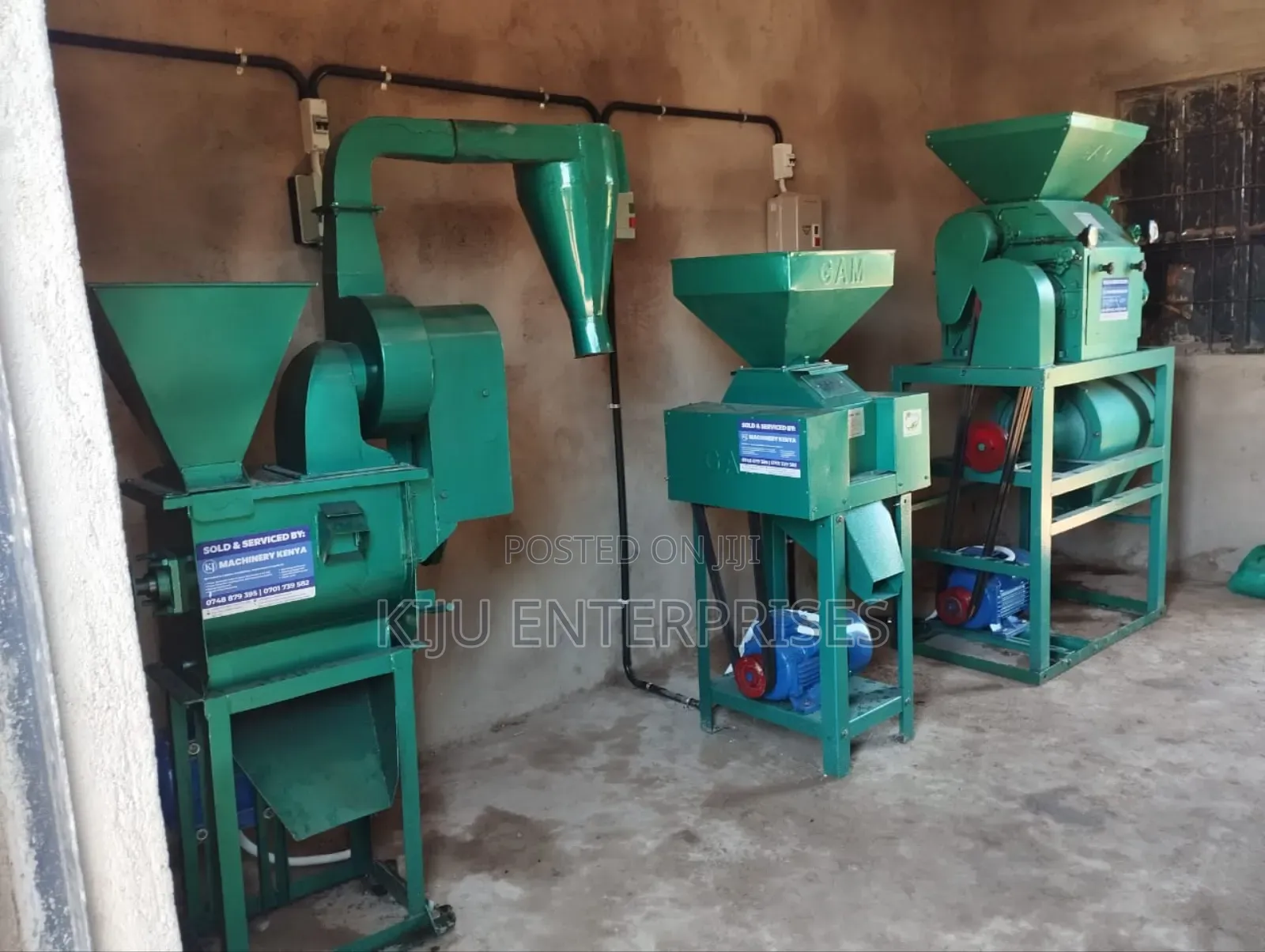 Asset of Roller Mill, Crusher and Huller Available