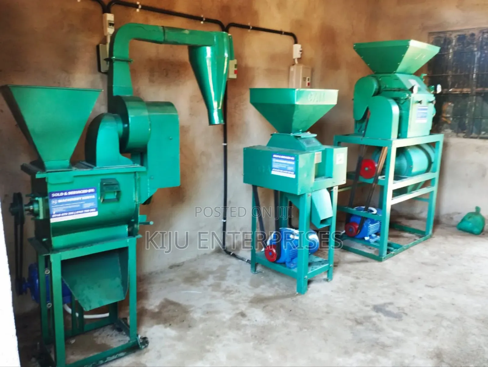 Asset of Roller Mill, Crusher and Huller Available